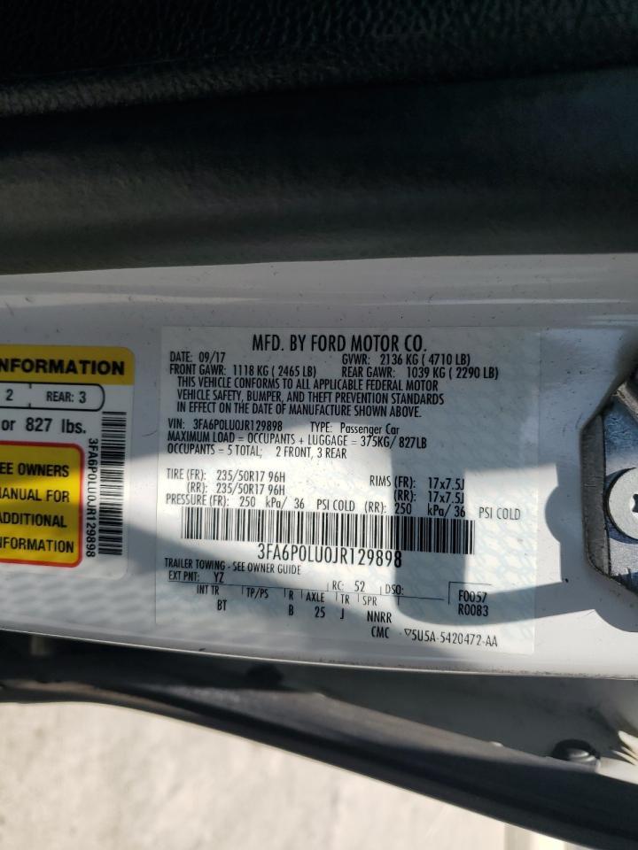 2018 FORD FUSION