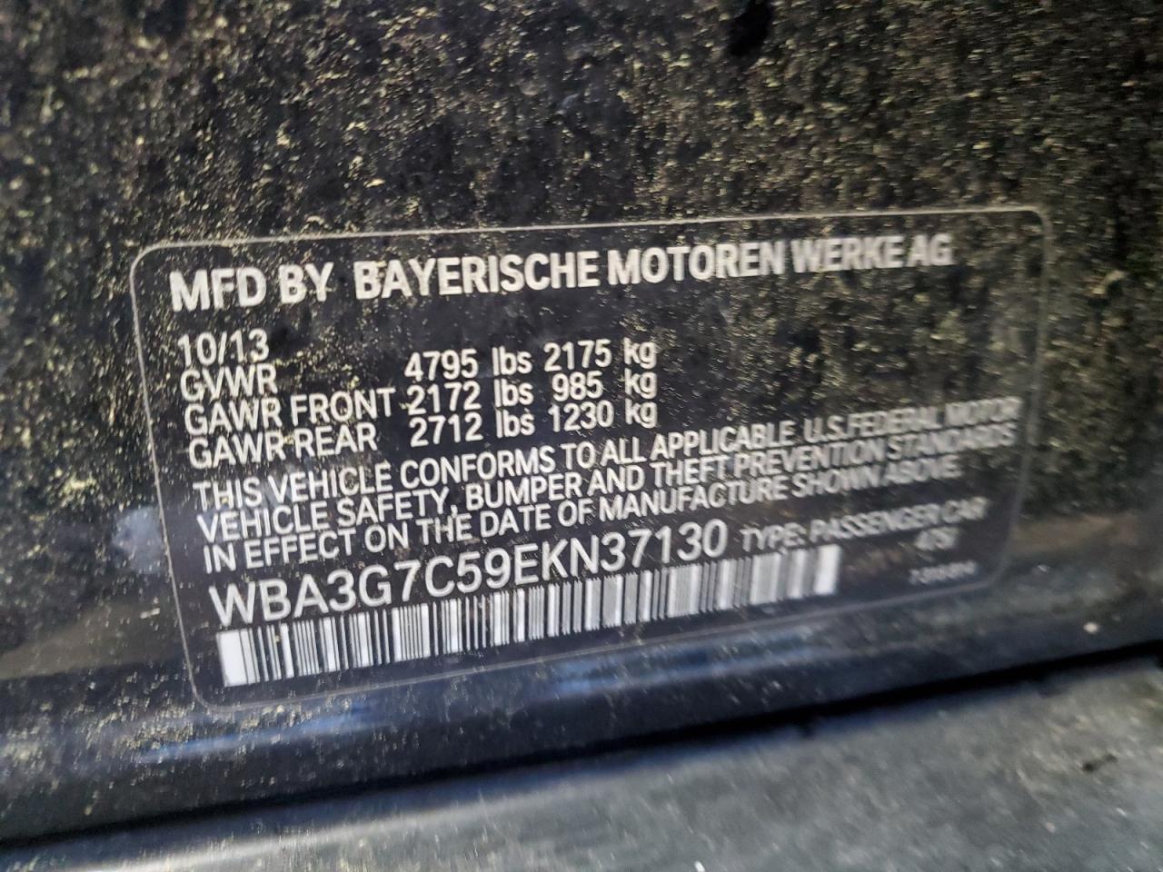 2014 BMW 3 SERIES
