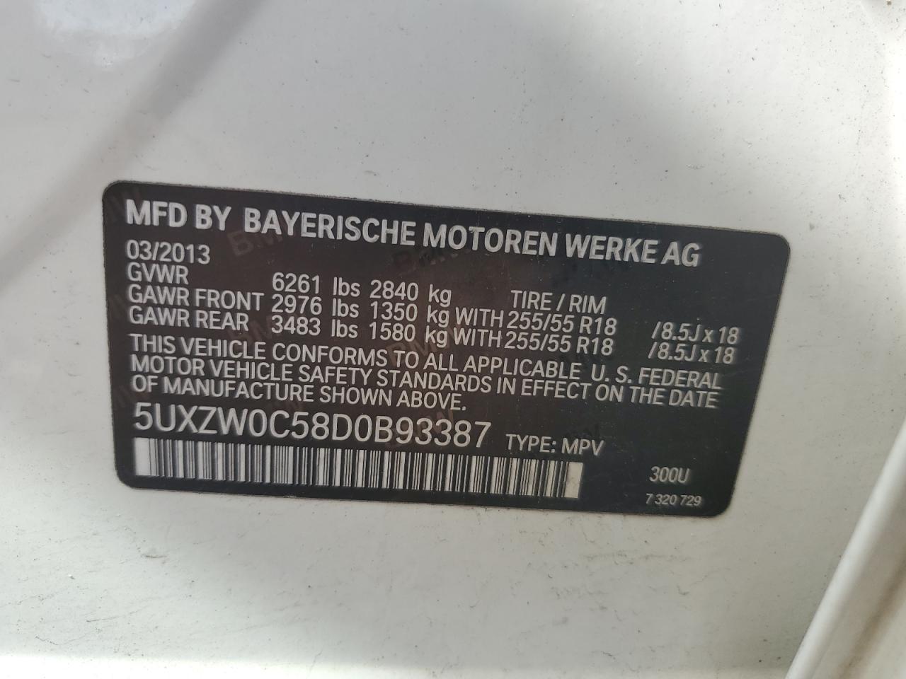 2013 BMW X5