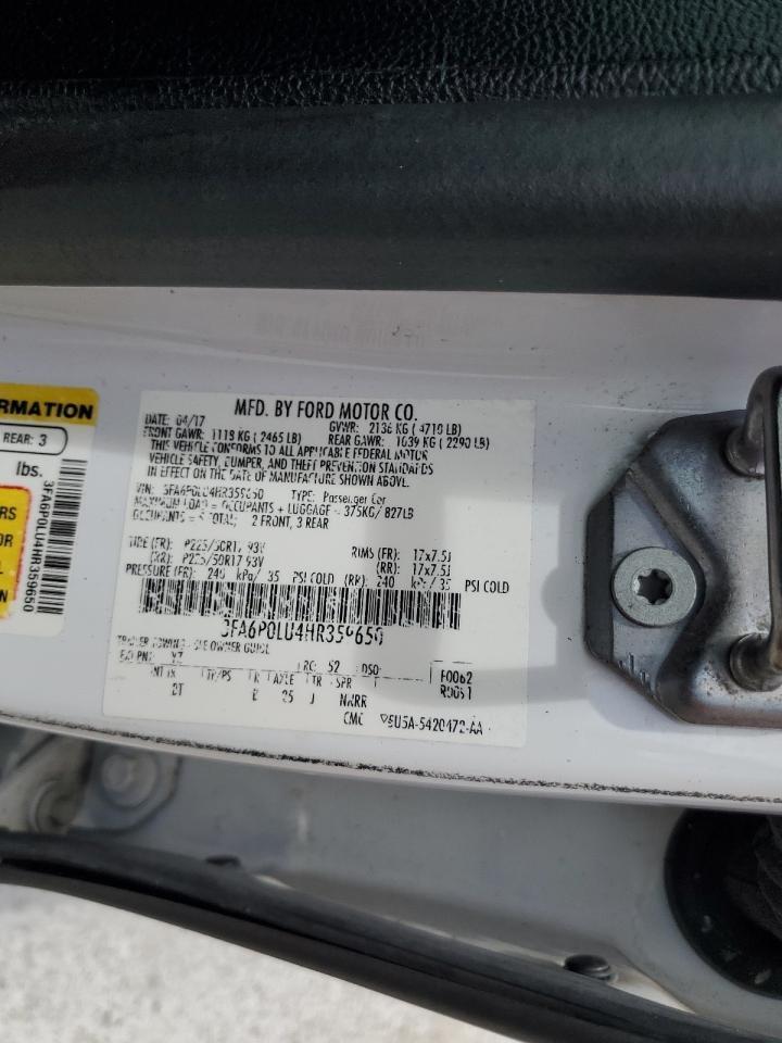 2017 FORD FUSION
