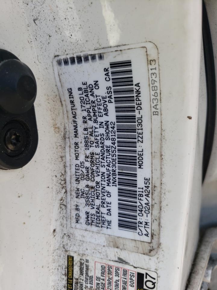 2005 TOYOTA COROLLA