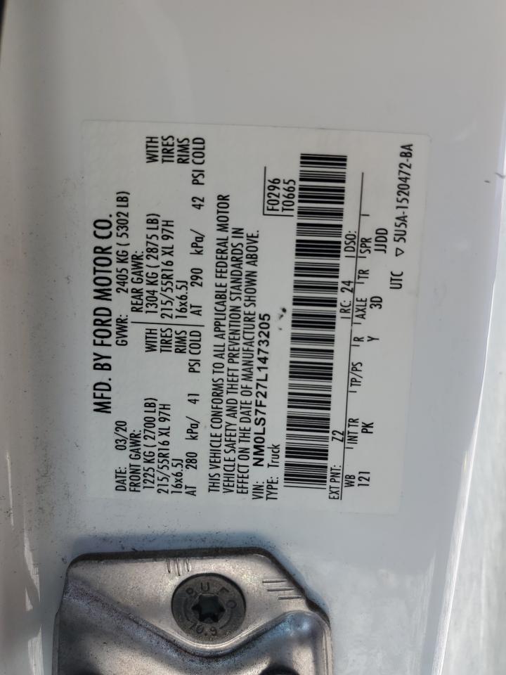 2020 FORD TRANSIT CONNECT