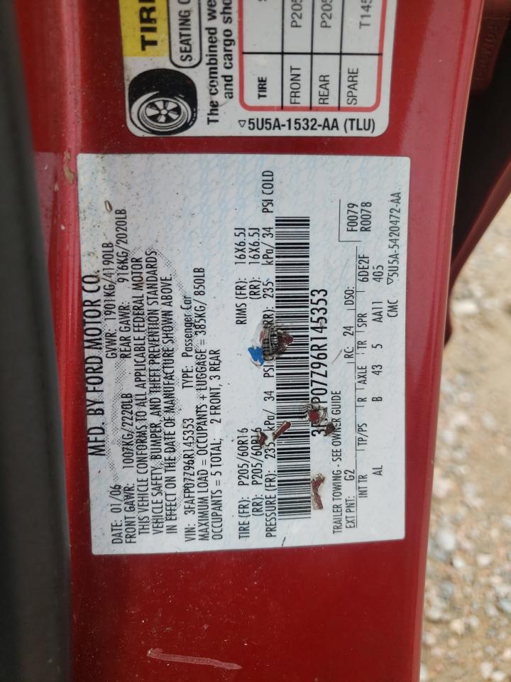 2006 FORD FUSION