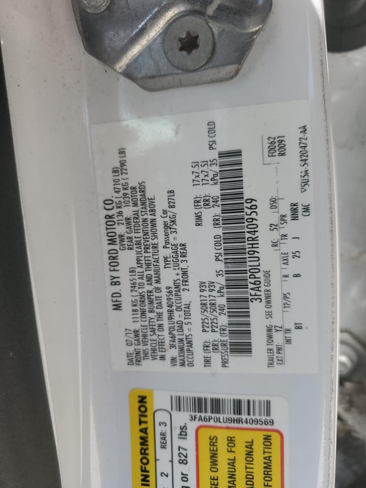 2017 FORD FUSION