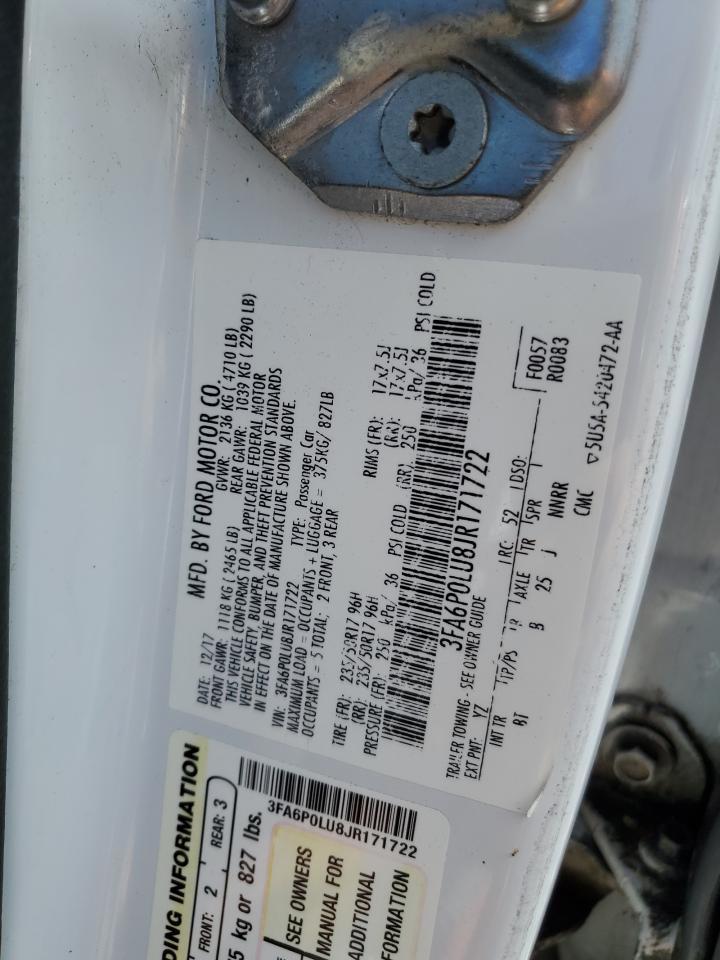 2018 FORD FUSION