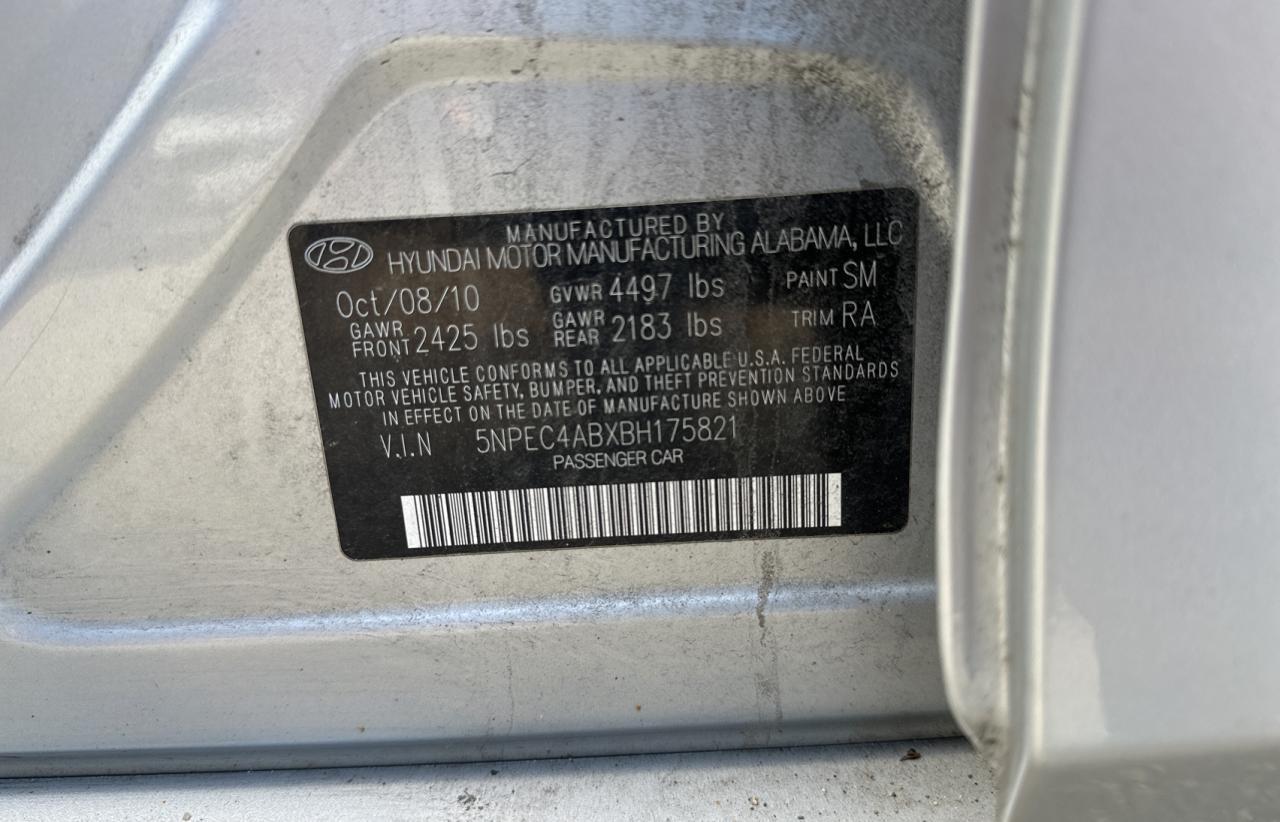 2011 HYUNDAI SONATA