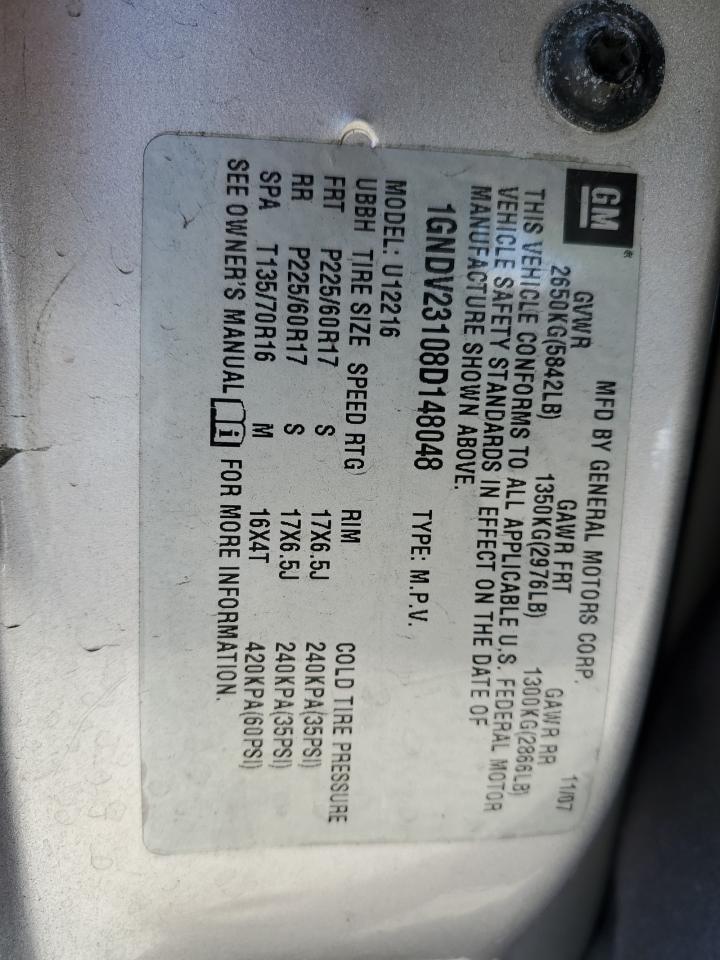 2008 CHEVROLET Uplander