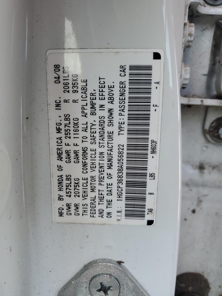 2008 HONDA ACCORD