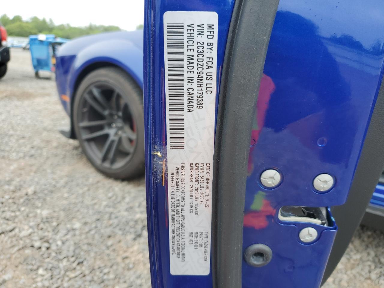 2022 DODGE Challenger