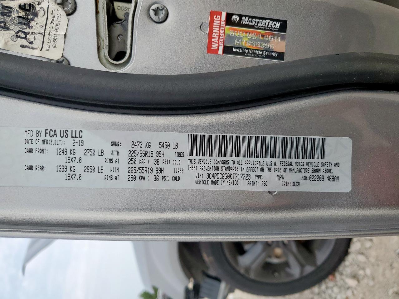 2019 DODGE JOURNEY