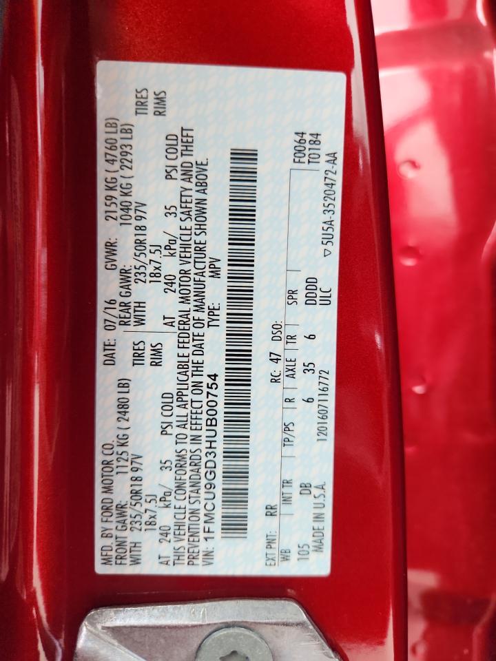 2017 FORD ESCAPE