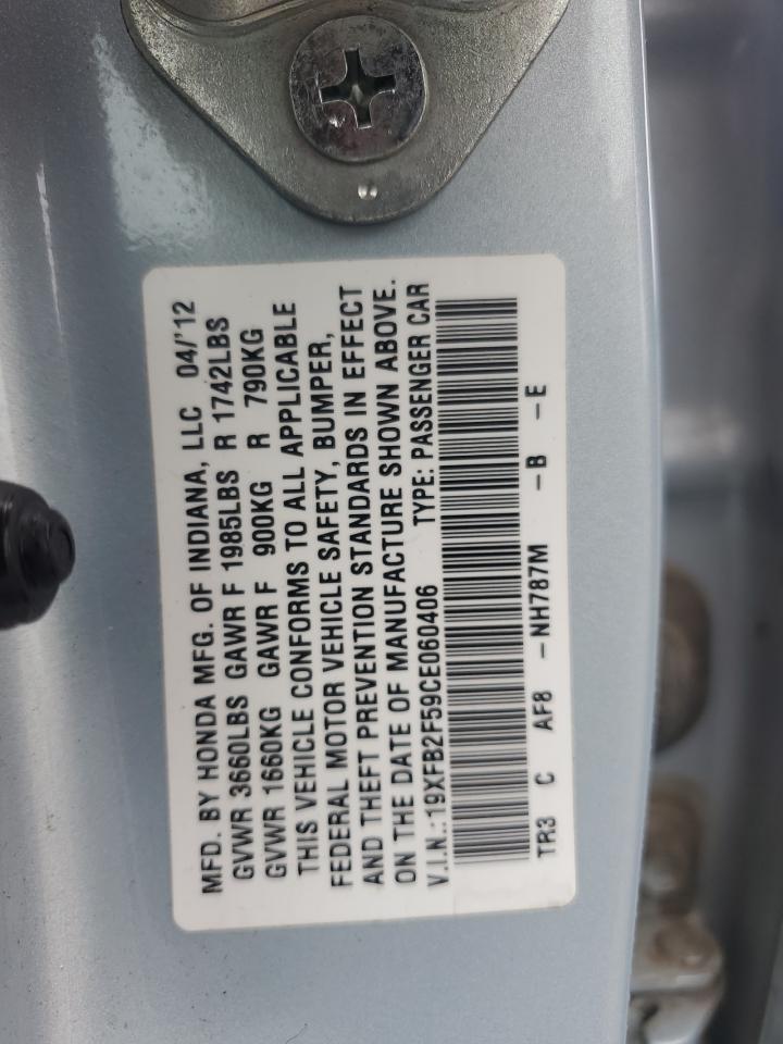 2012 HONDA CIVIC