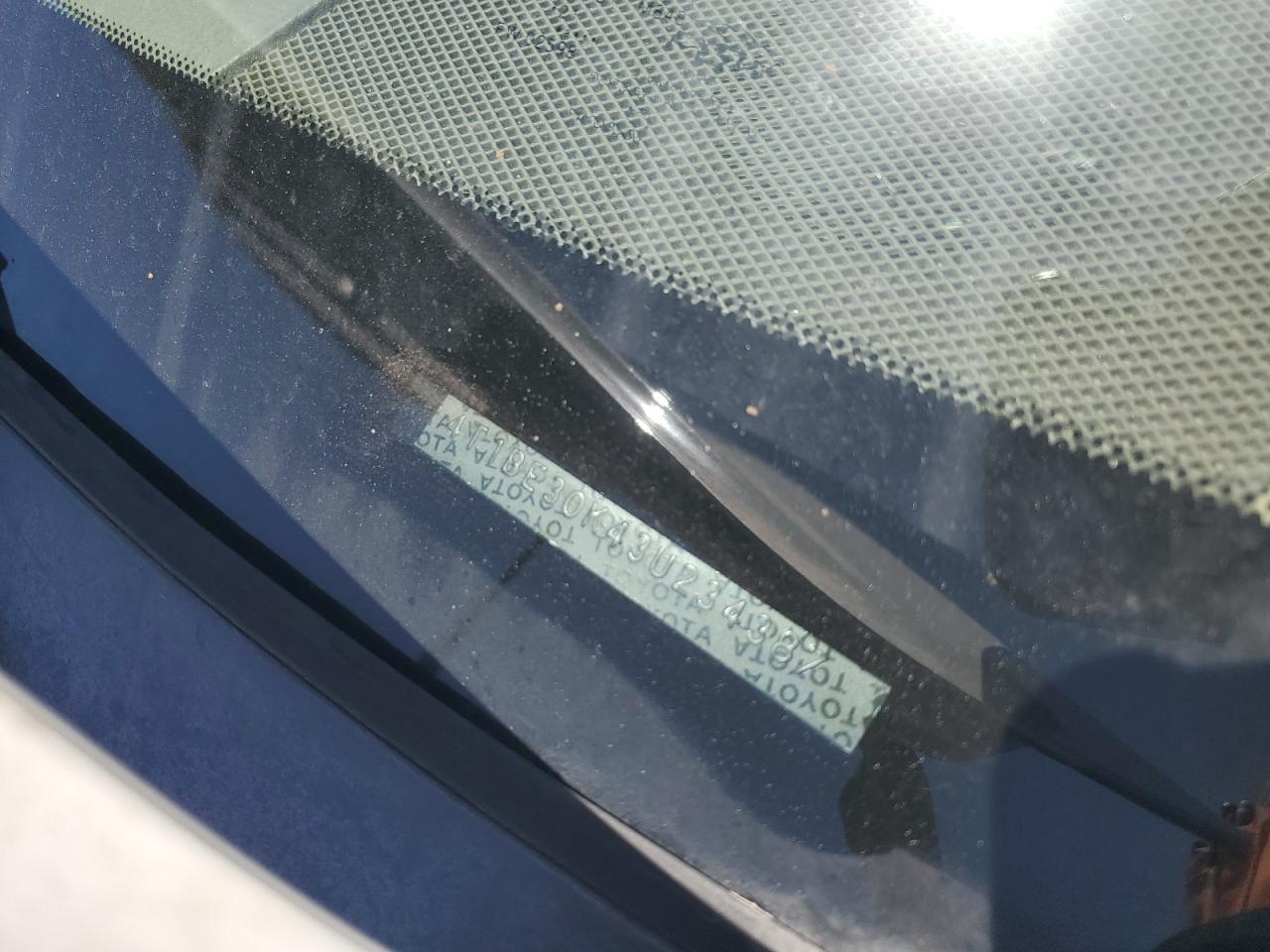 2003 TOYOTA CAMRY