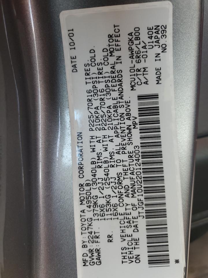2002 LEXUS Rx 300