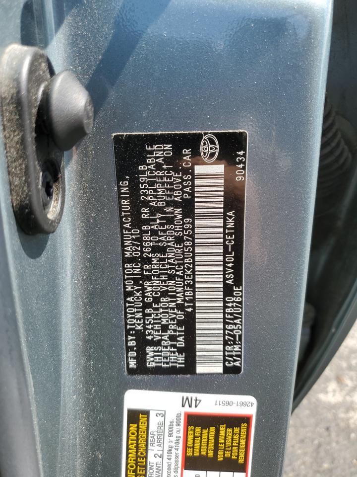 2011 TOYOTA CAMRY