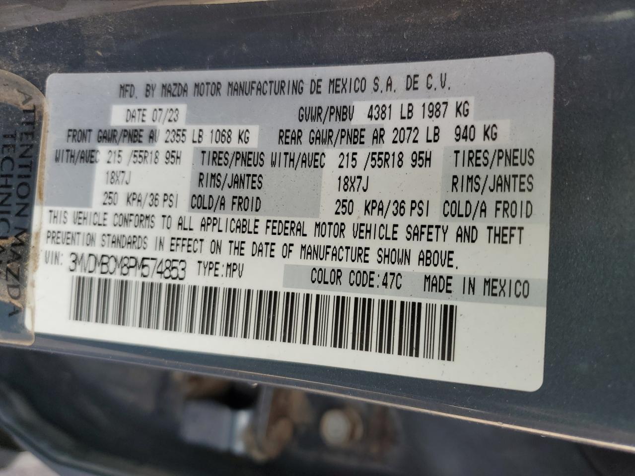 2023 MAZDA CX-30