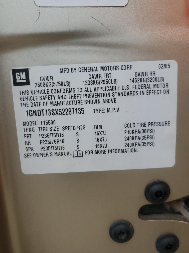 2005 CHEVROLET Trailblazer