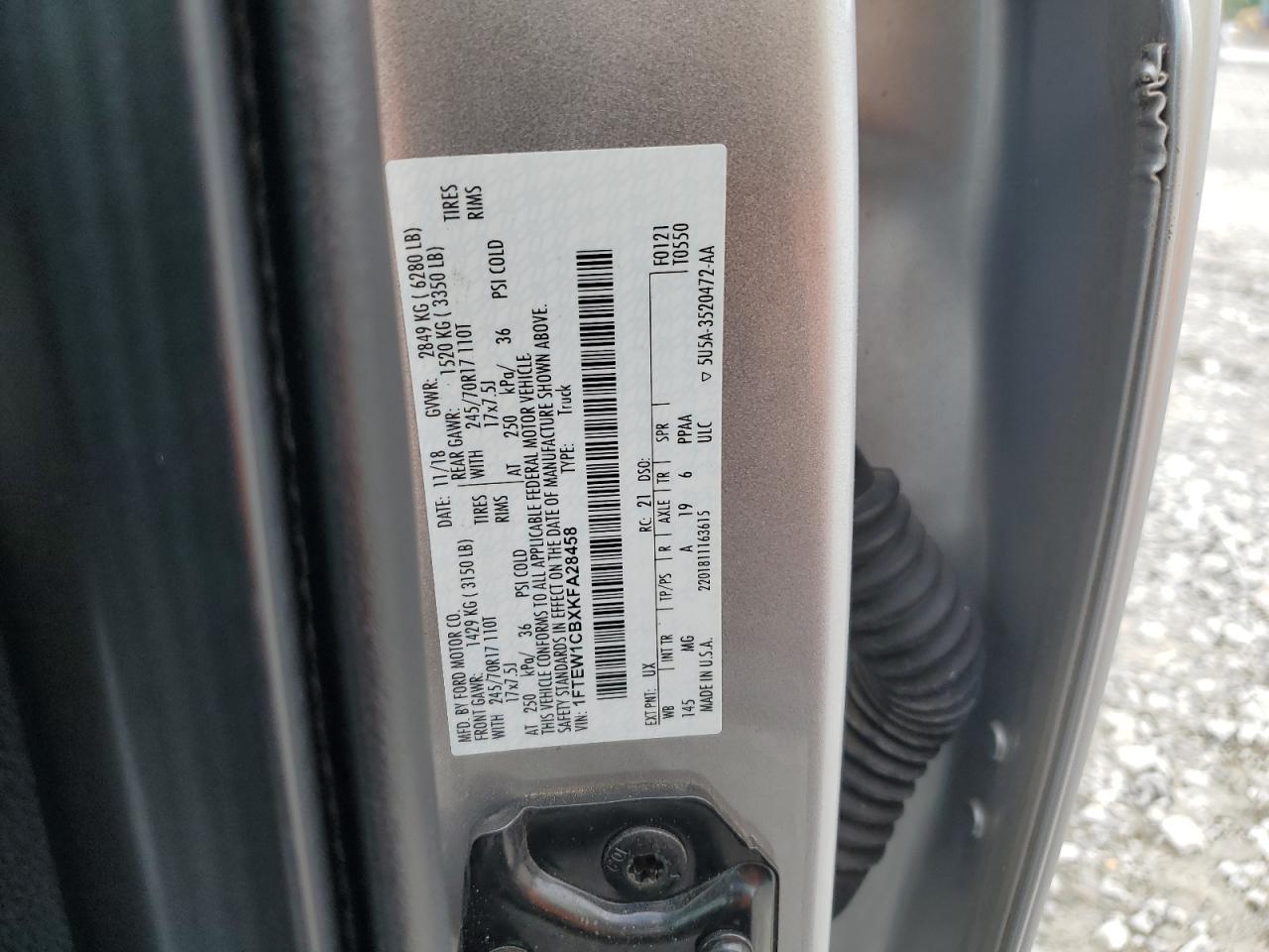2019 FORD F-150
