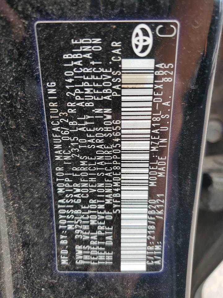 2023 TOYOTA COROLLA