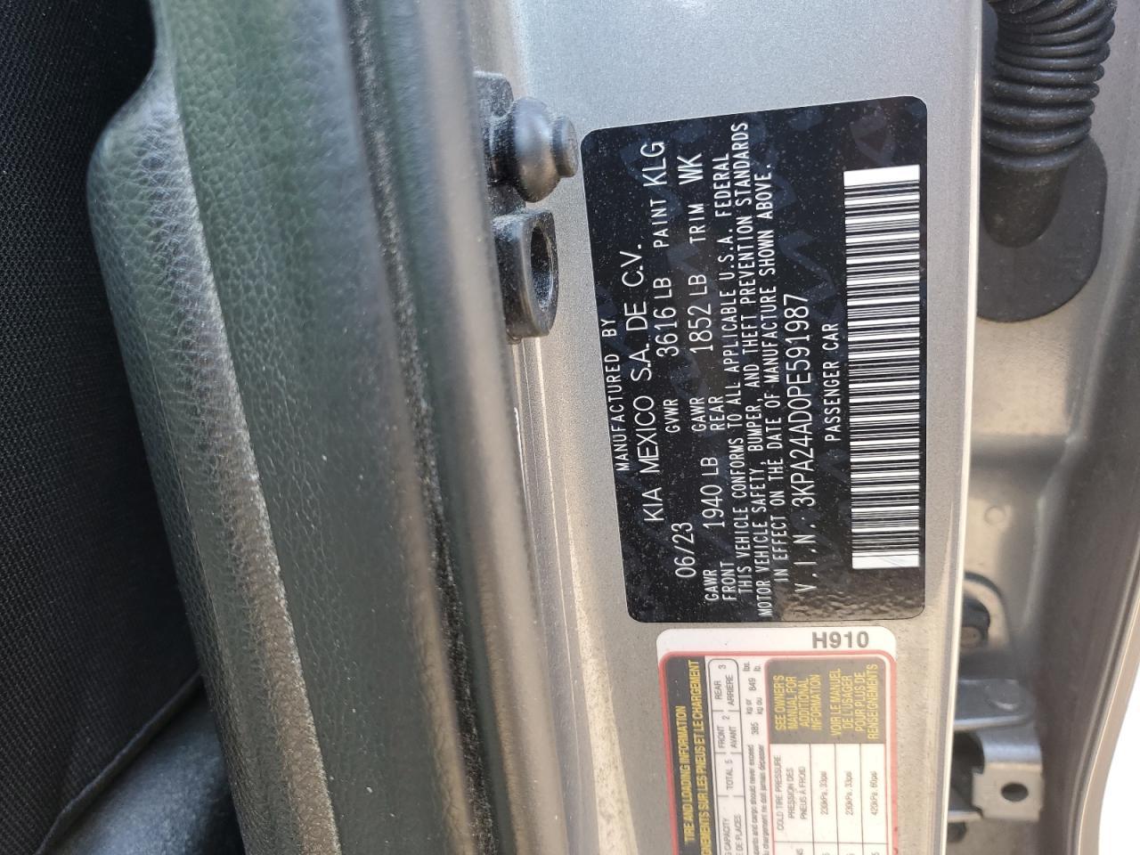 2023 KIA RIO