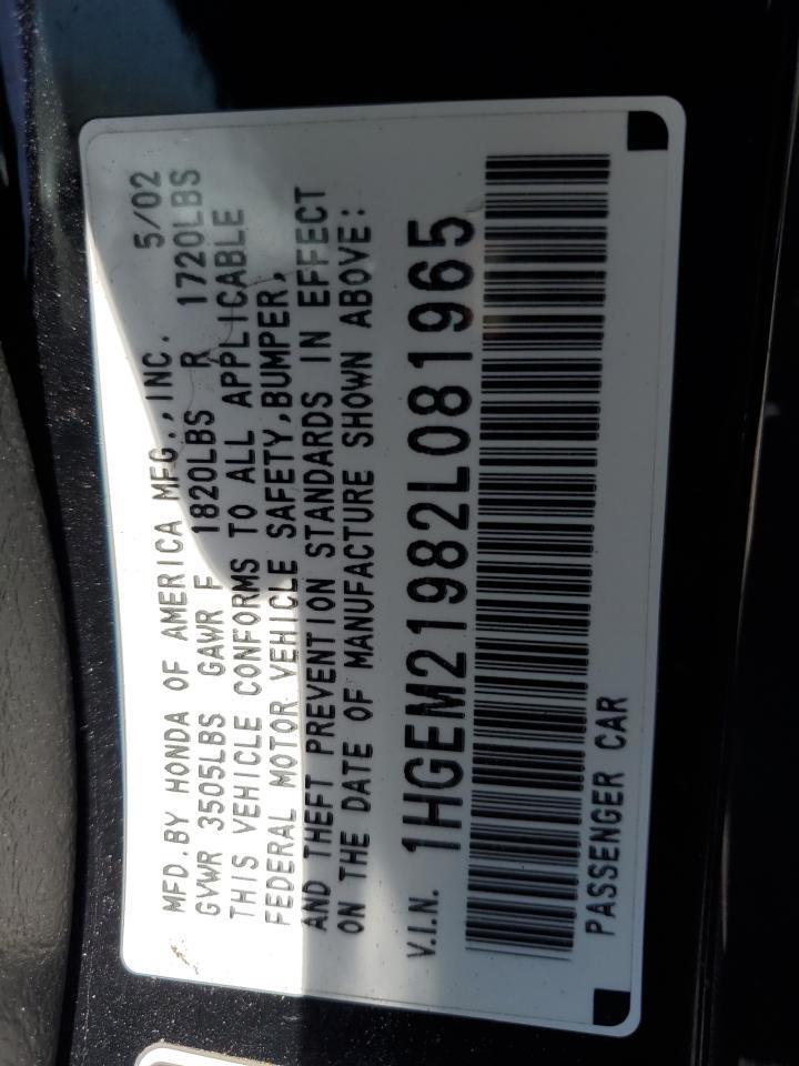 2002 HONDA CIVIC