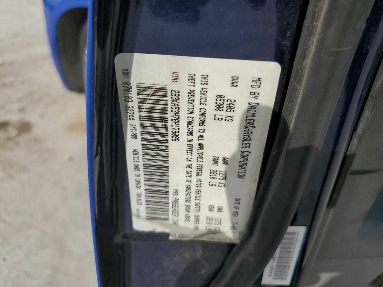 2006 DODGE CHARGER