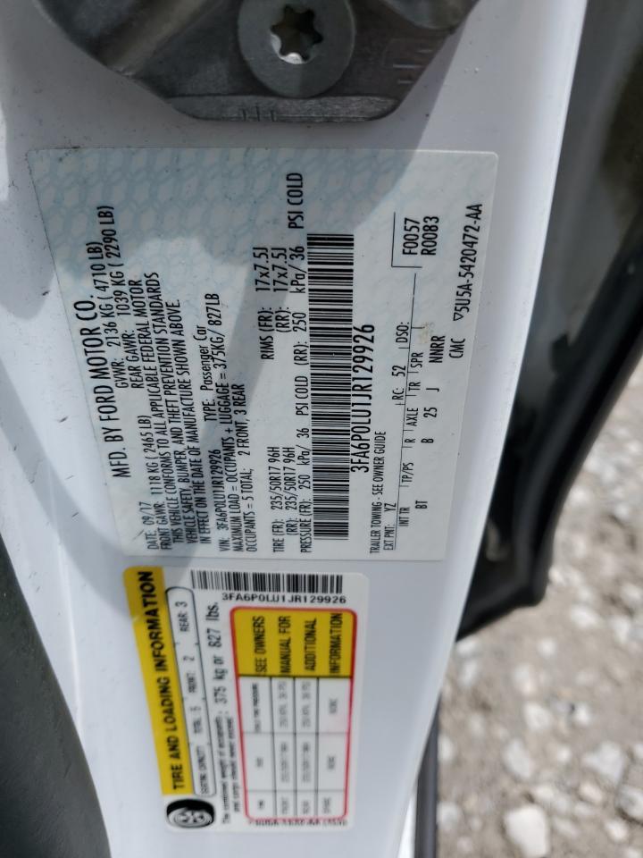 2018 FORD FUSION