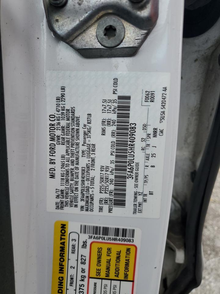 2017 FORD FUSION