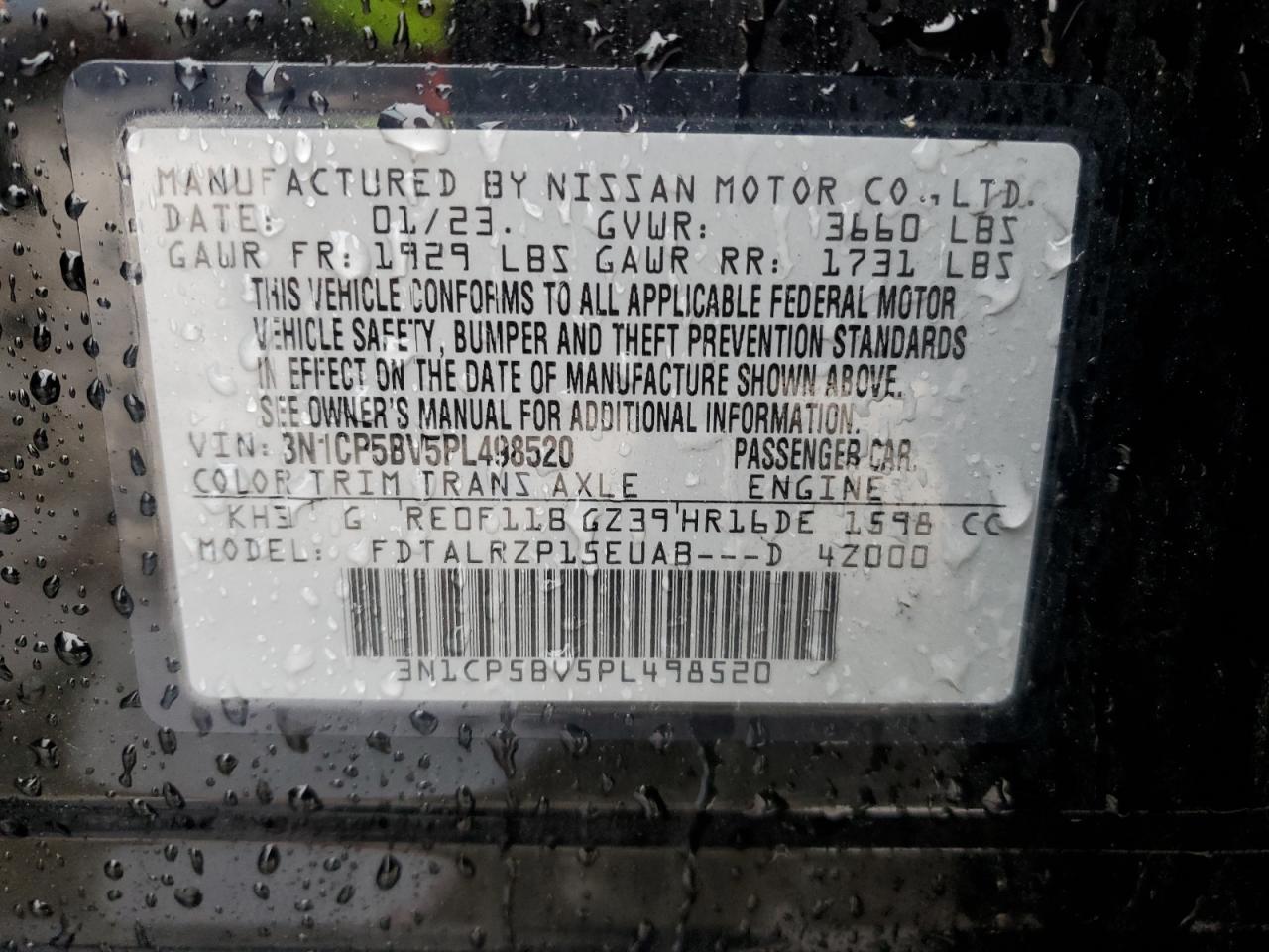 2023 NISSAN KICKS