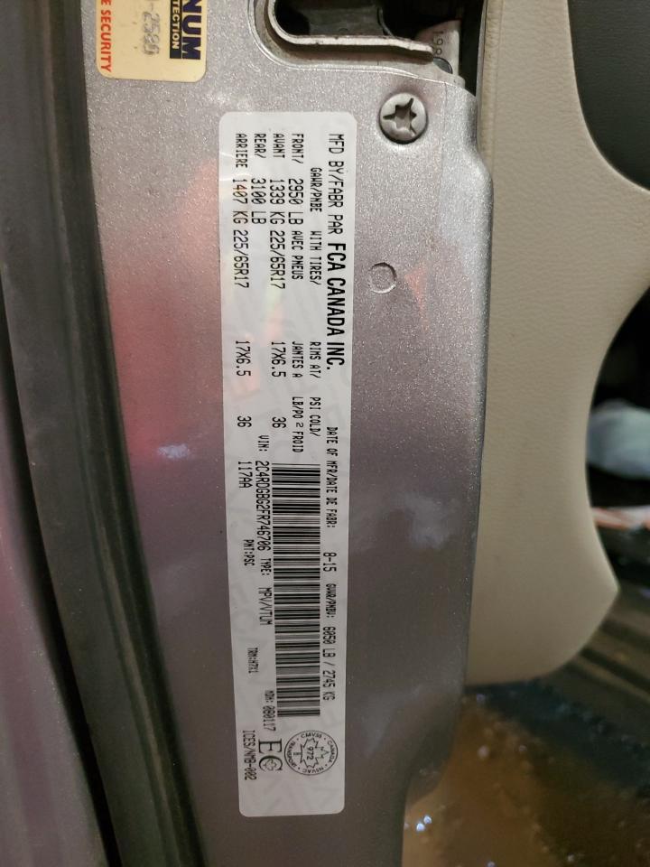 2015 DODGE GRAND CARAVAN