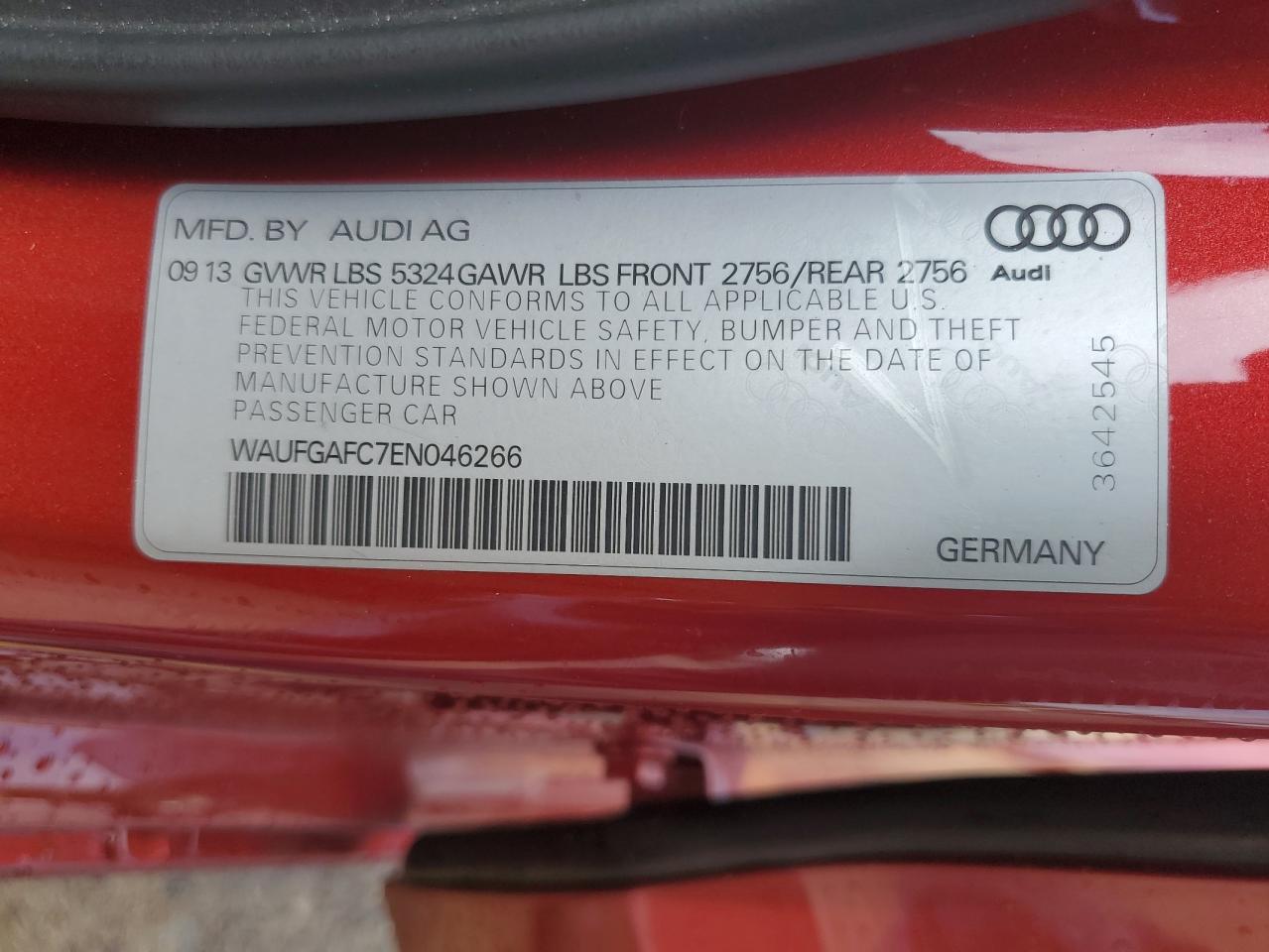 2014 AUDI A6