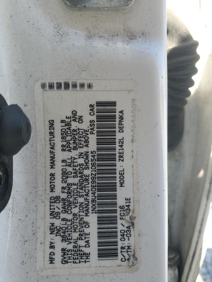 2009 TOYOTA COROLLA