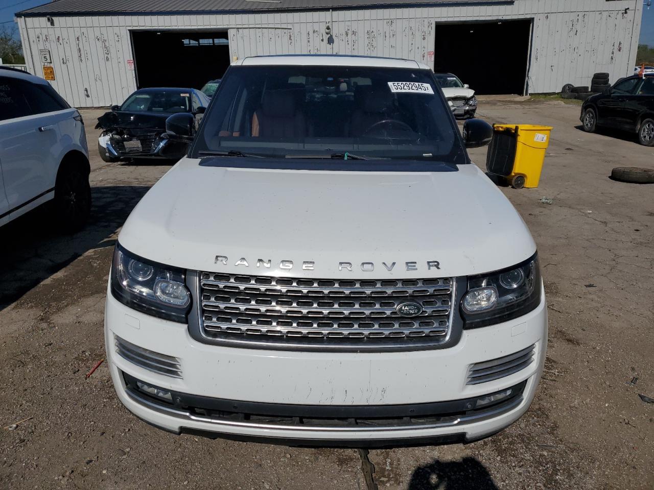 2015 LAND ROVER RANGE ROVER