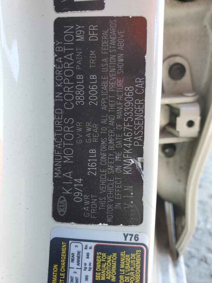 2015 KIA FORTE