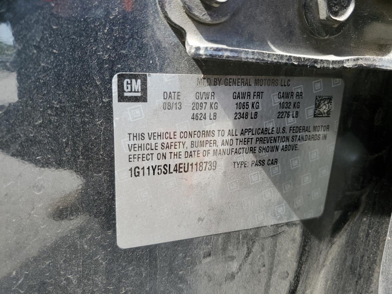 2014 CHEVROLET IMPALA