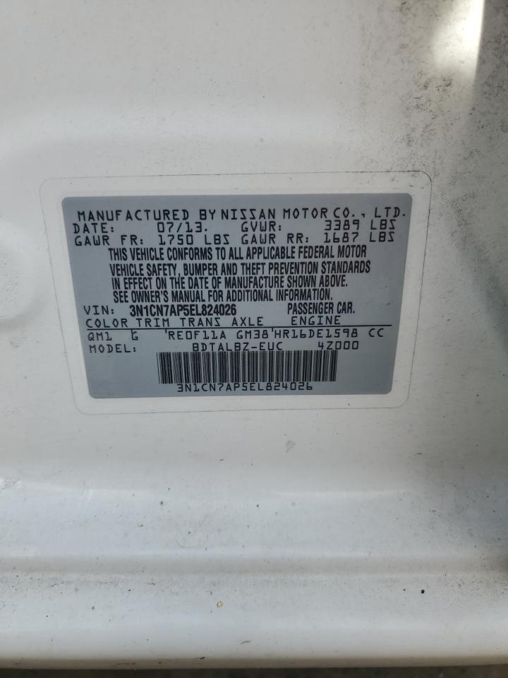2014 NISSAN VERSA