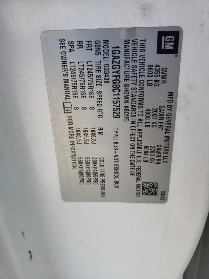 2012 CHEVROLET Express 3500