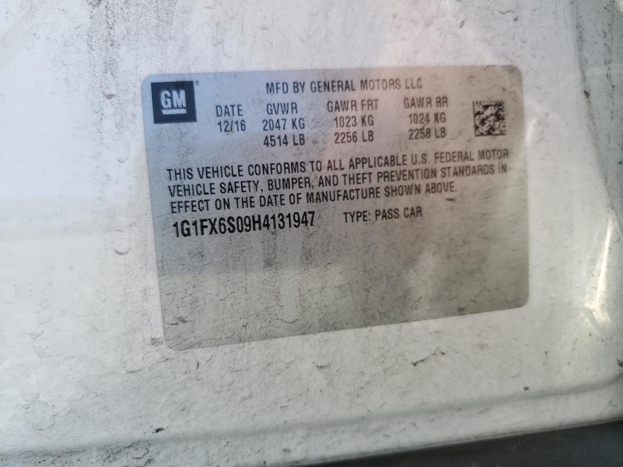 2017 CHEVROLET Bolt EUV