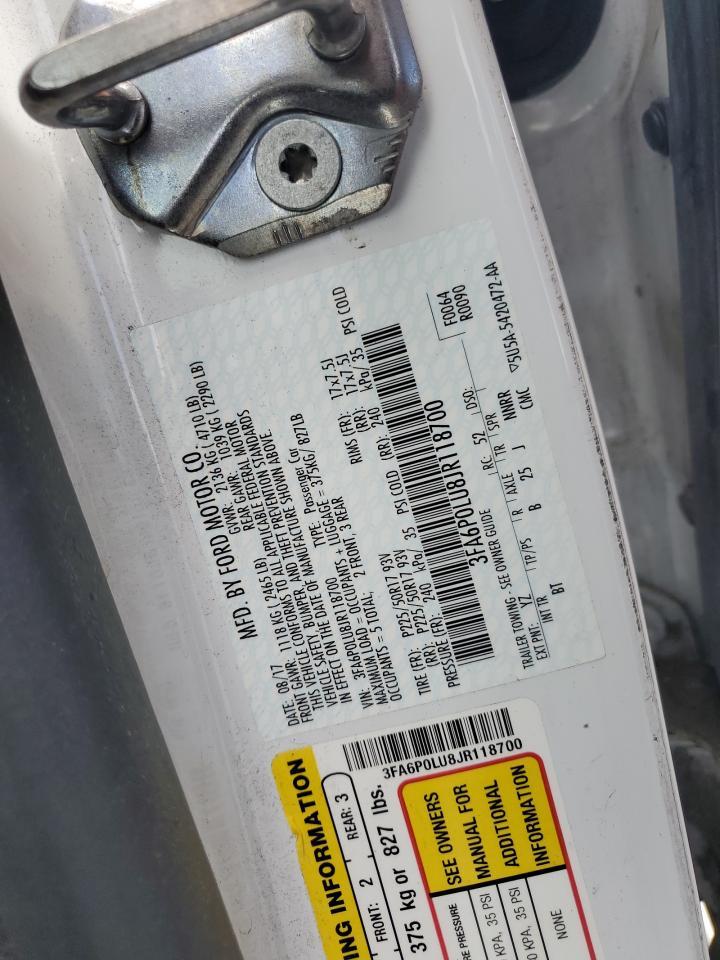 2018 FORD FUSION