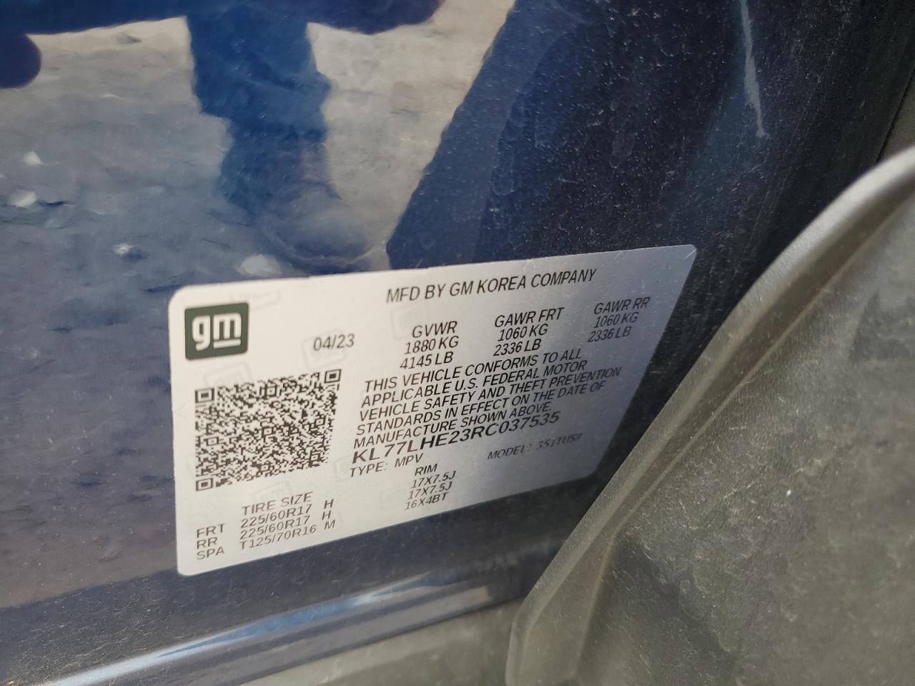 2024 CHEVROLET TRAX