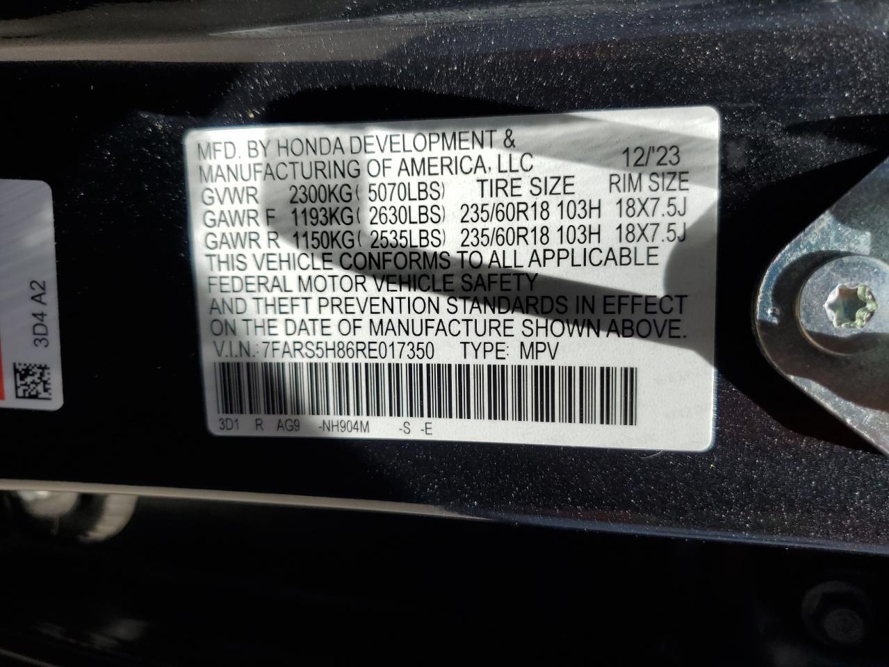 2024 HONDA CR-V