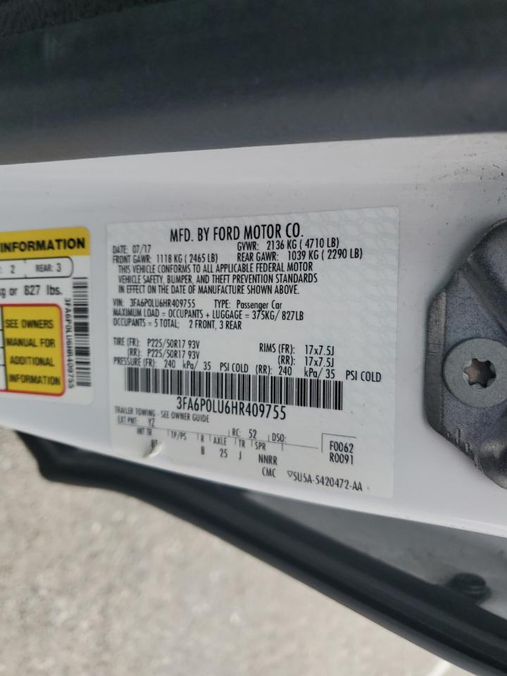 2017 FORD FUSION