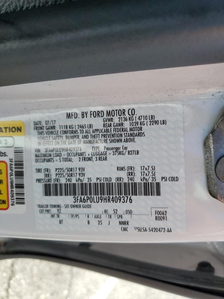 2017 FORD FUSION