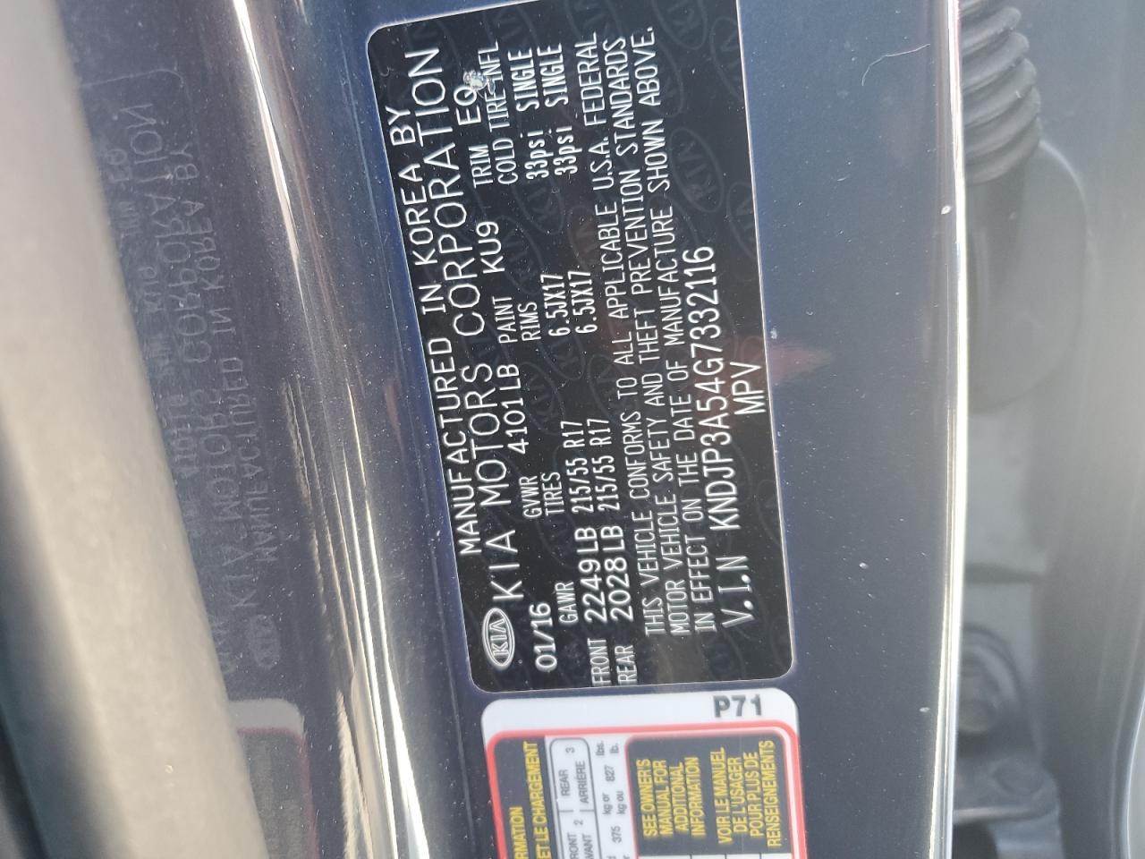 2016 KIA SOUL