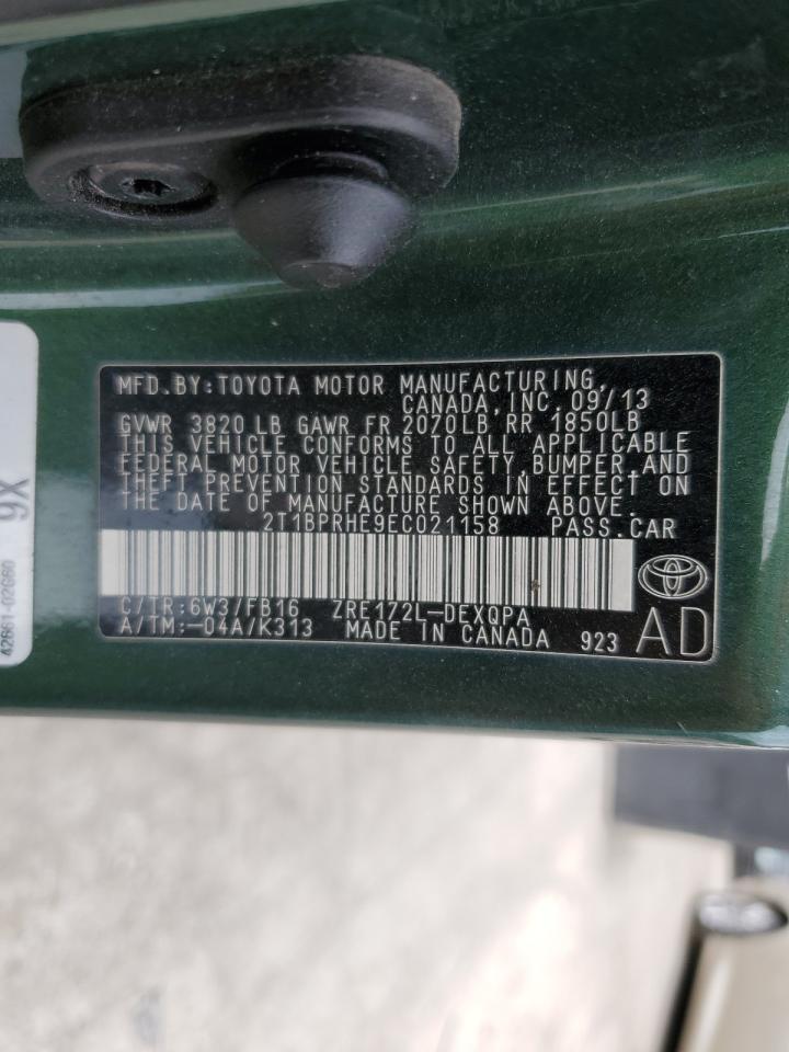 2014 TOYOTA COROLLA