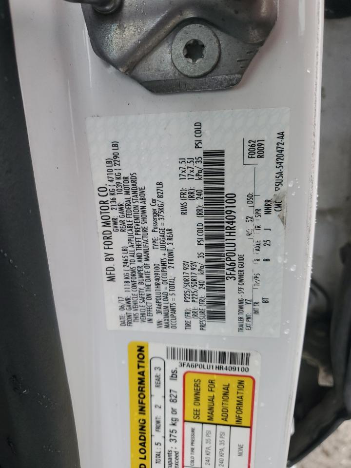2017 FORD FUSION