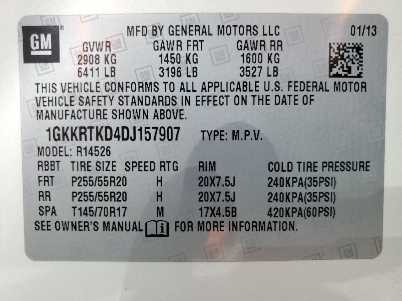 2013 GMC ACADIA