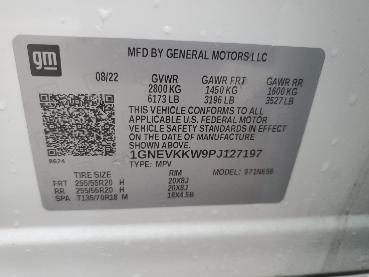 2023 CHEVROLET TRAVERSE
