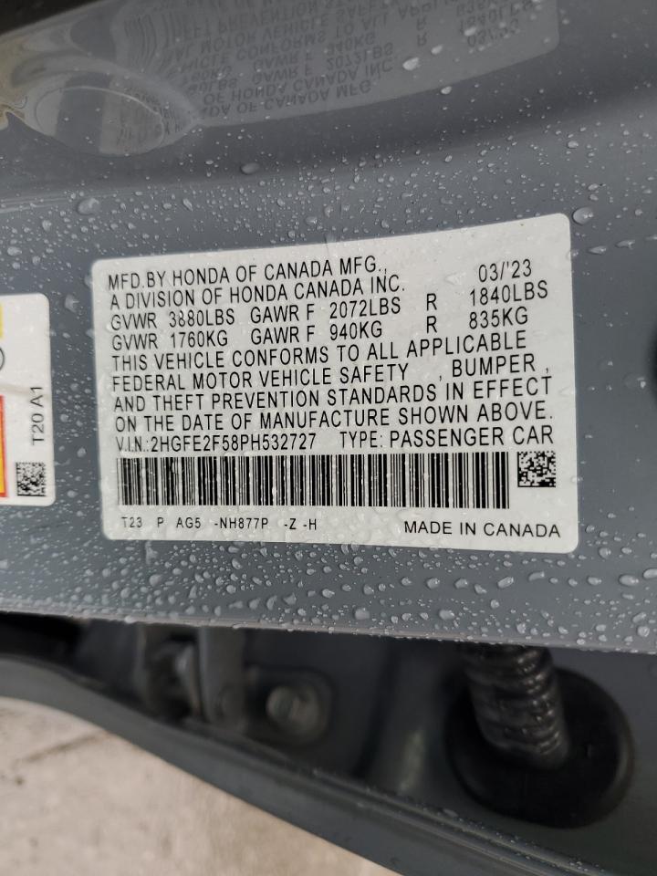 2023 HONDA CIVIC