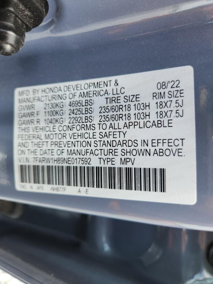 2022 HONDA CR-V
